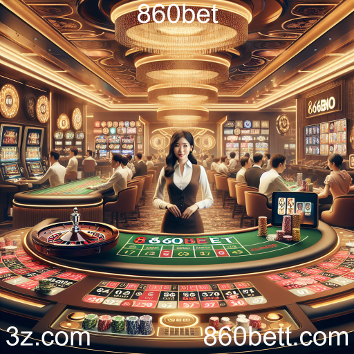 Cassino ao Vivo da 860bet: A Experiência Autêntica de Jogo Online